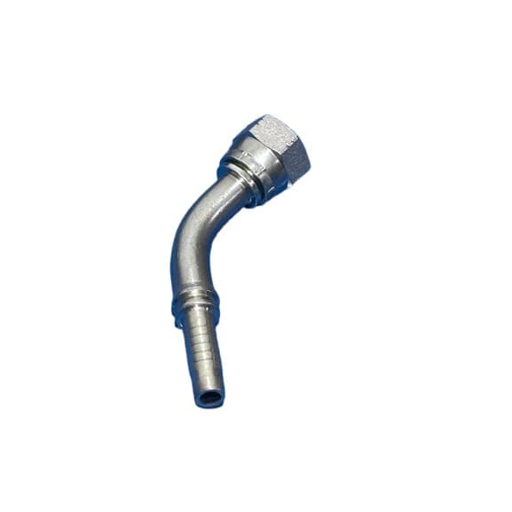 Terminal Fêmea Giratória Métrica JIC 37° Reto 12 mm x 3/8"
