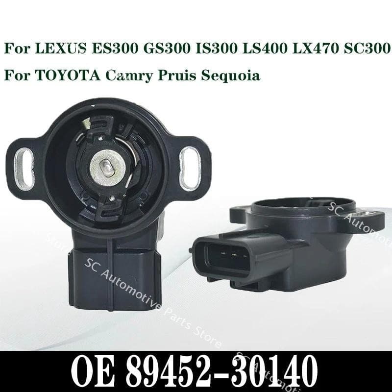 Para LEXUS ES300 GS300 IS300 LS400 LX470 SC300 , TOYOTA Camry Pruis Sequoia Sensor De Posição Do Acelerador TPS 89452-30