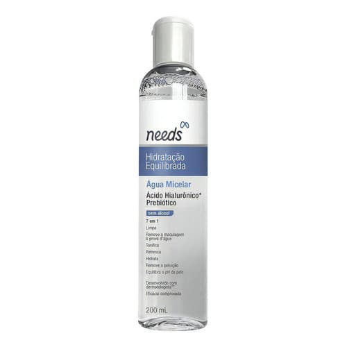Needs Agua Micelar Hidratacao Equilibrada 200ml