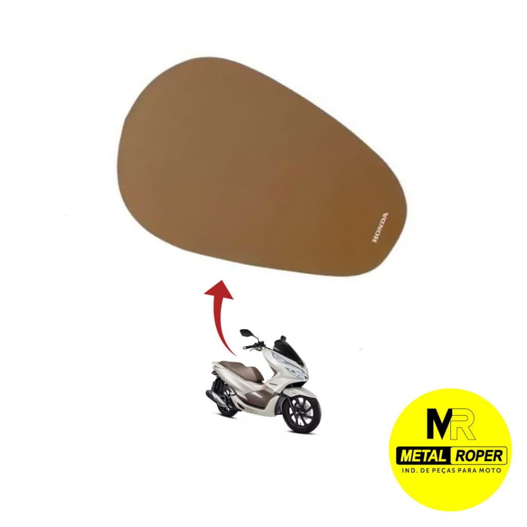 Capa Para Banco da Moto Honda PCX 150 2017/2022 (Caramelo)