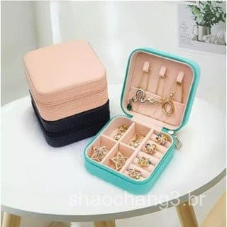 20 pcs Suporte de Joias Portátil Bolsa de Armazenamento Colar Brincos Anéis