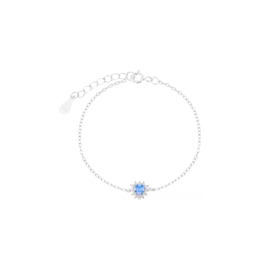 Pulseira Coração Prata 925