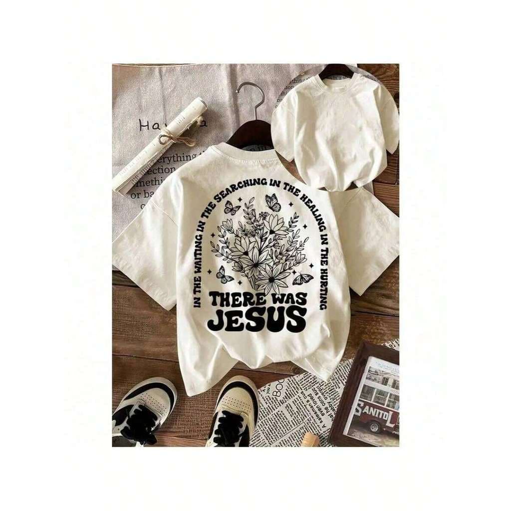 Camiseta  Feminina Streetwear T-shirt Cristã Jesus Cristo 100% Algodão Unissex