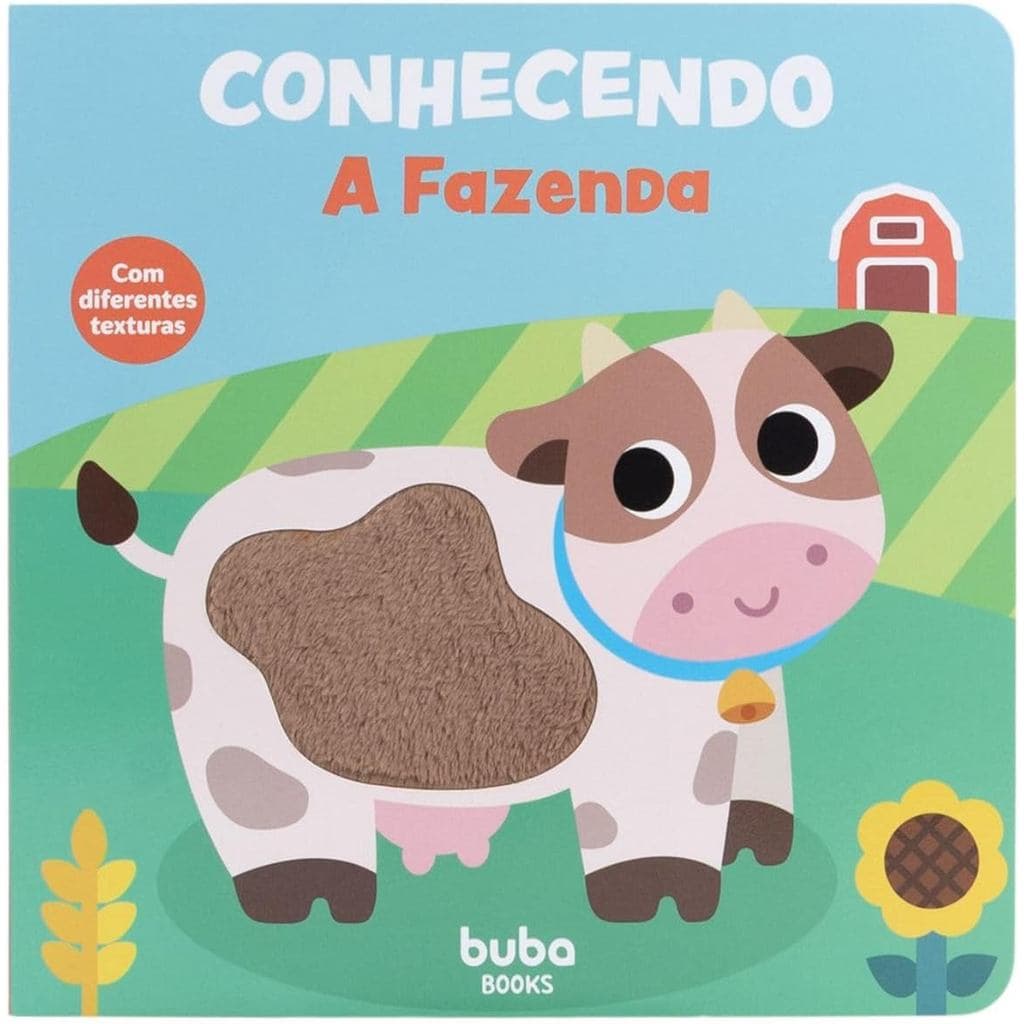 Livrinho com Texturas Conhecendo a Fazenda - Buba