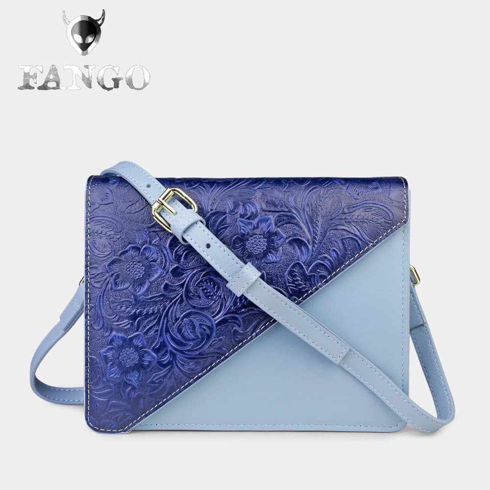 Original artesanal Cross-Body couro bolsa feminina novo estilo moda de um ombro pequeno quadrado saco Retro All-Match co
