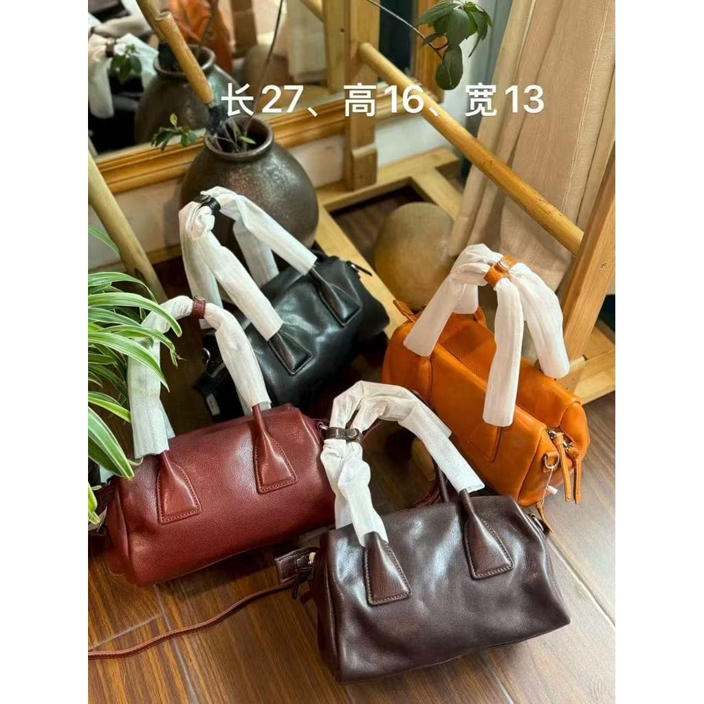 Bolsa retrô de couro genuíno, bolsa feminina de couro genuíno, bolsa mensageiro feminina, bolsa de ombro feminina, bolsa