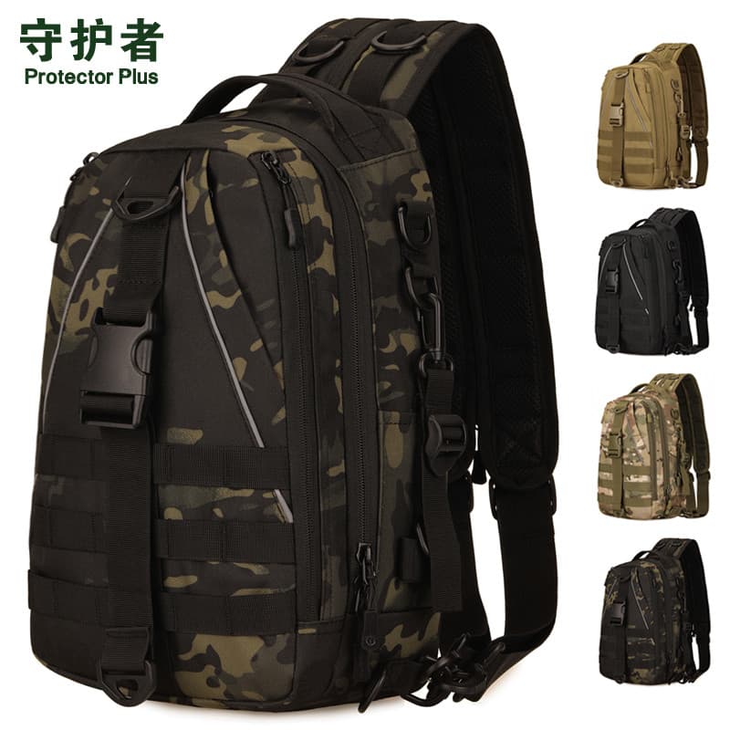 Ao ar livre tático única mochila cidade Commuter assalto rápido único soldado ciclismo motocicleta isca saco montanhismo