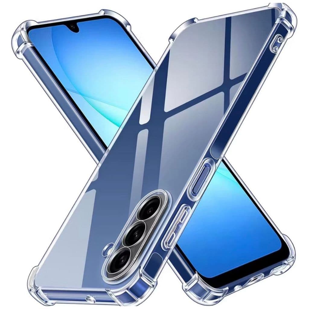Capa De Proteção Transparente Com Bordas Para Samsung A56