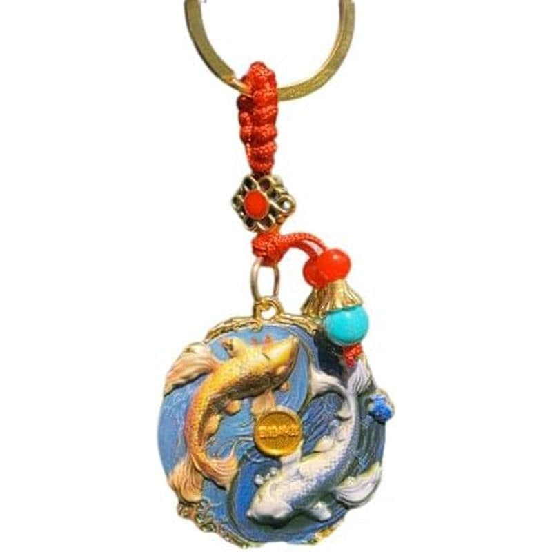 Boa Sorte Chaveiro feng shui Amuleto Bugiganga Para Sereno Encantos Do Carro Acessórios Pingente talisman