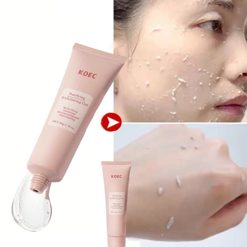 Gel Esfoliante Limpeza Profunda Hidratante Rosto E Corpo Produtos De Beleza Para A Pele