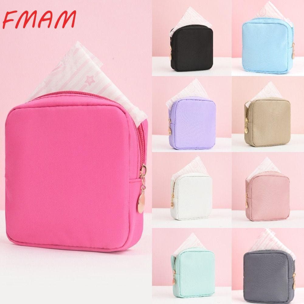 Sacos De Absorventes Higiênicos FMAM , Organizador Multicolorido De Armazenamento De Guardanapos De Organização Doméstic