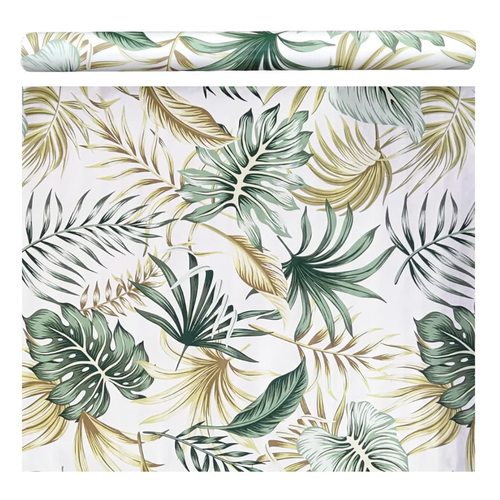 Papel de Parede Adesivo DANTAS Autocolante Floral 5m x 45cm Contact Decorativo Móveis Parede Lavável Impermeável