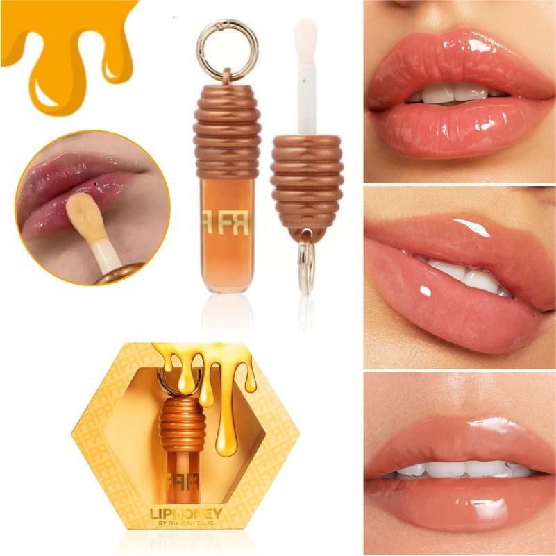 Gloss Labial Mel – Hidratação Prolongada com Chaveiro Elegante