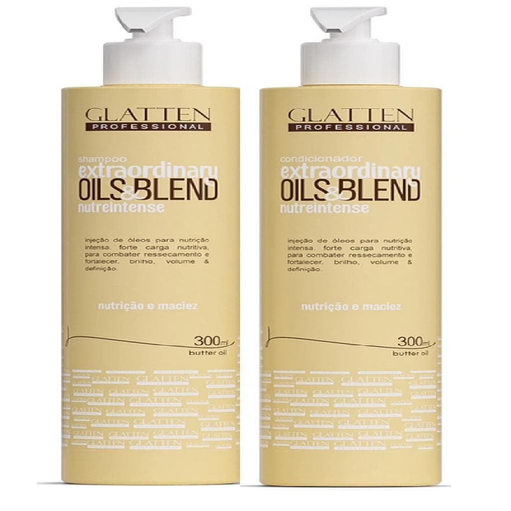 Glatten Extraordinary Oils & Blend Shampoo e Condicionador