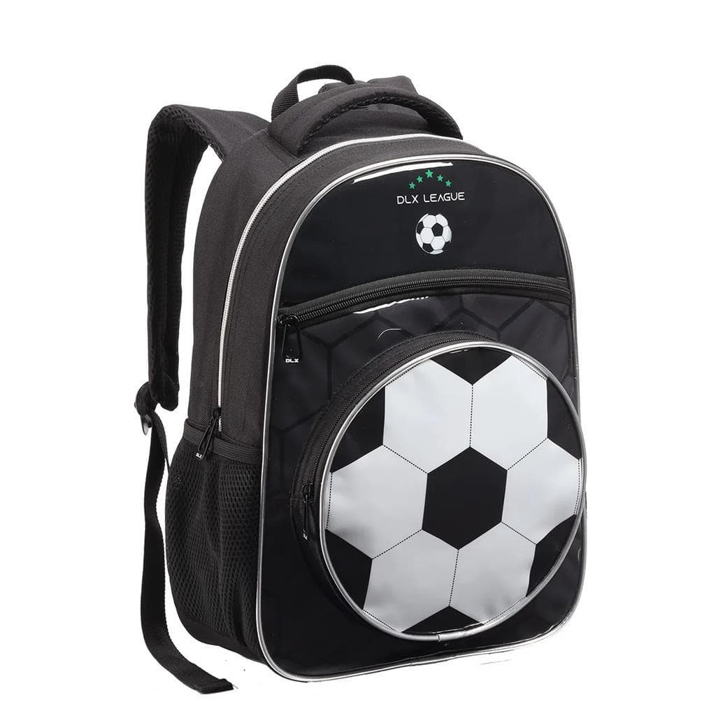 Mochila Costas Infantil Escolar Passeio Menino Estampa Bola Futebol Copa Do Mundo