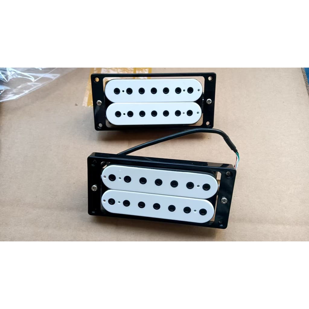 ST-Mais Vendido Captadores De Guitarra De 7 Cordas Humbucker 1 Conjunto Ponte De Pescoço 4C Para Guitarras Elétricas Peç