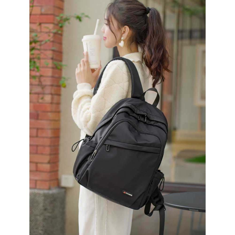 Mochila feminina novo estilo leve moda estudante saco de grande capacidade viagem júnior escola secundária saco de viage