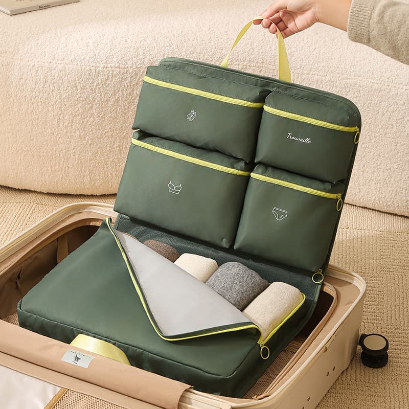 Saco de armazenamento de viagem roupa interior Sub-embalagem saco de armazenamento portátil grande capacidade bagagem ro