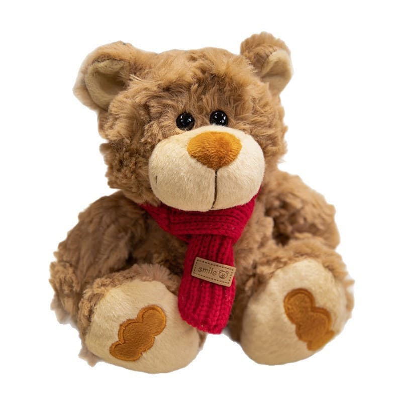 Urso de pelúcia pequeno urso boneca cachecol Henny urso brinquedo de pelúcia Ragdoll agarrar crianças presente aniversár