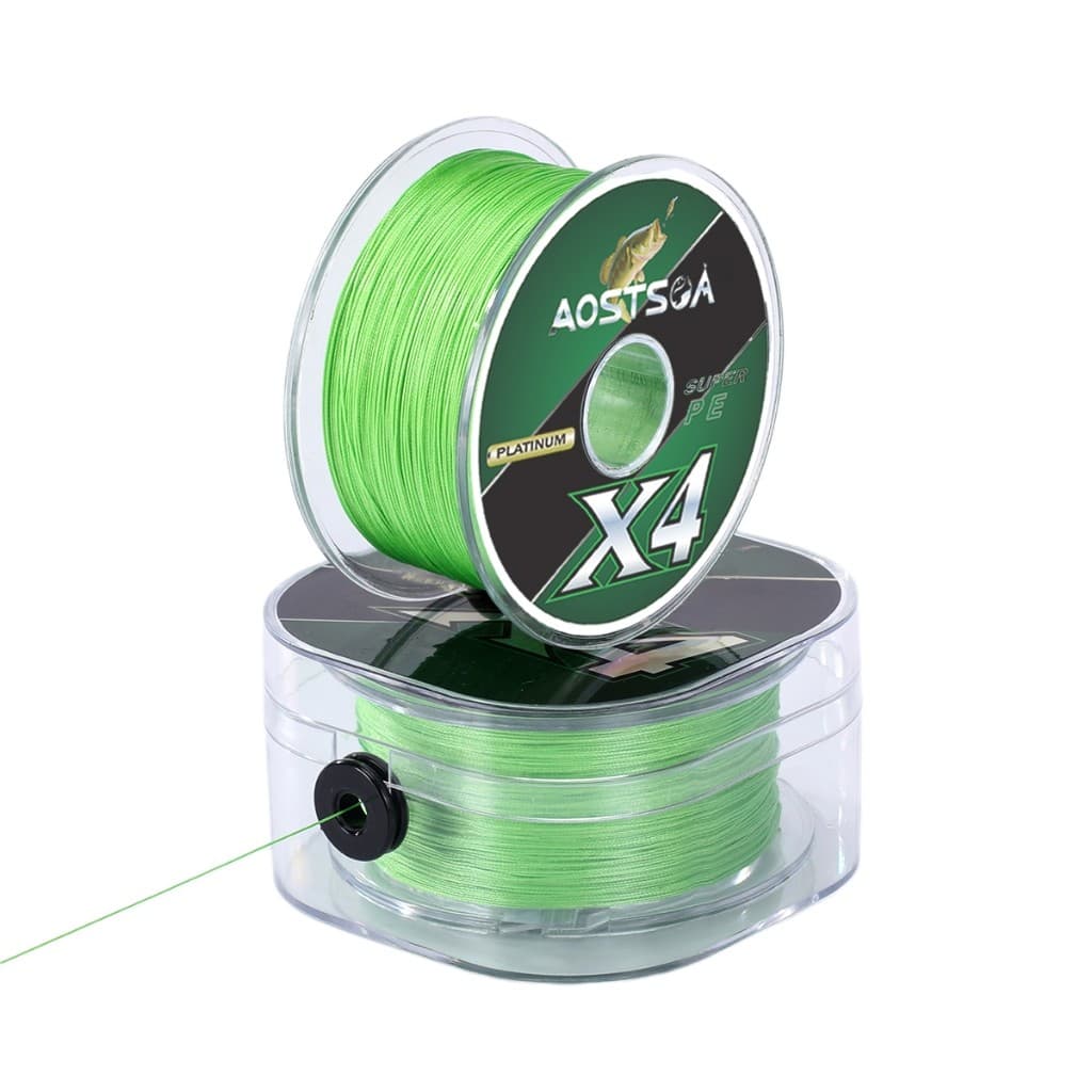 Linha De Pesca Multifilamento 300m/500m Verde Cinza Multicor 8/12 Fios Super Resistente PE