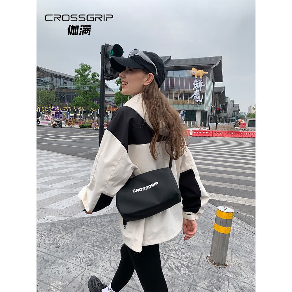 Crossgrip Gaman mini mini bolsa mensageiro bolsa de torradas esportes lazer moda bolsa leve ciclismo