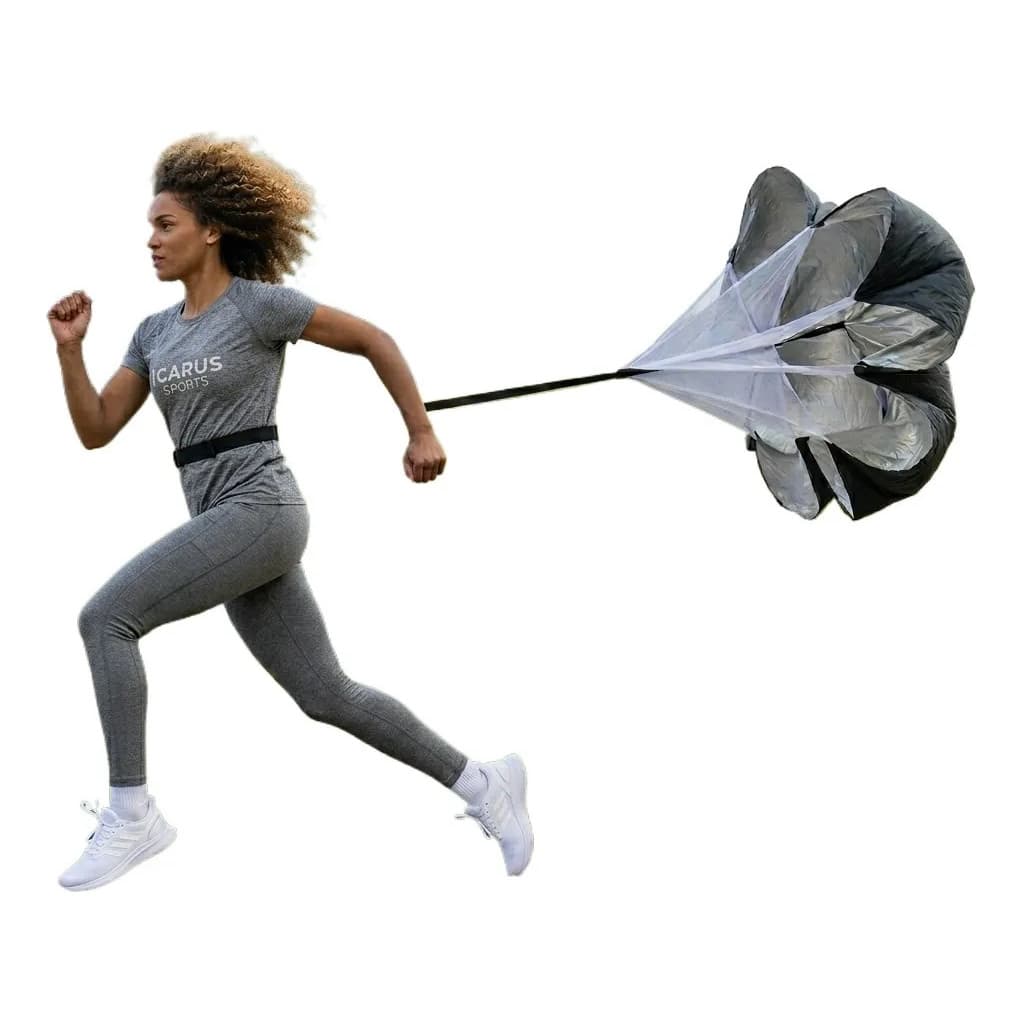 Paraquedas Para Corrida Treino de Explosão Resistência e Velocidade
