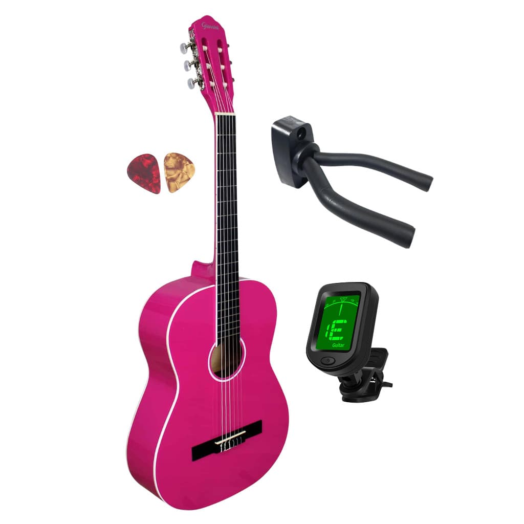 Violão Canhoto Nylon Acústico Giannini N-14 PKG + Acessórios