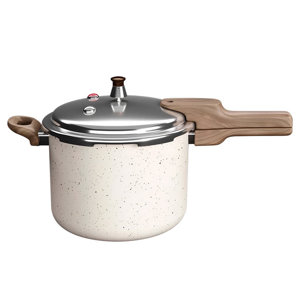 Panela De Pressão Fechamento Externo Presscook Marmol 6,8l - Mimo Style