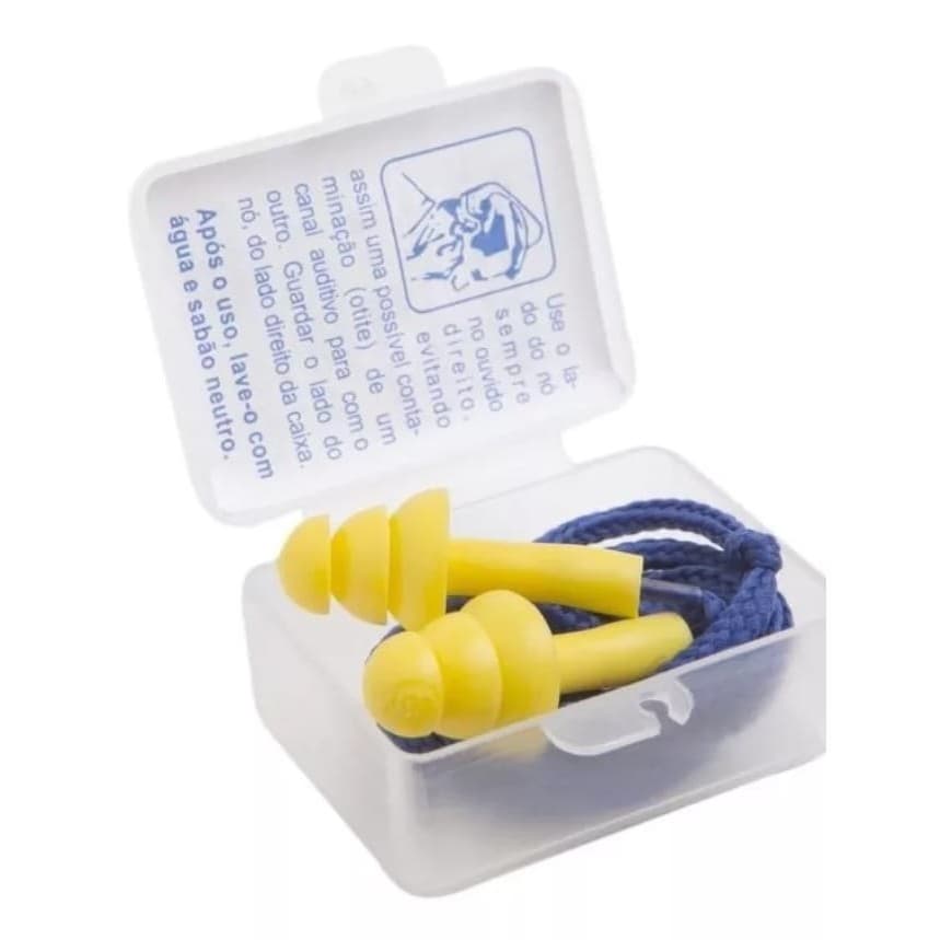 Protetor Auricular EPI Pac Com 25 Unidades