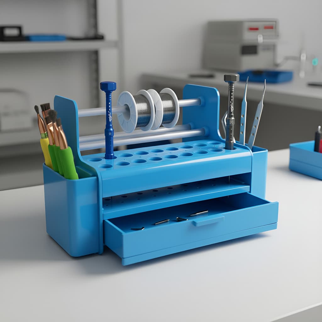 Organizador De Bancada Ferramentas Para Celular Assistência Profissional