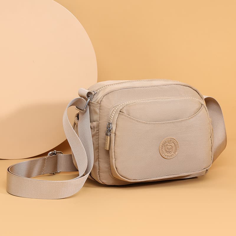 2024 verão novo estilo elegante All-Match bolsa de lona de náilon casual à prova dwaterproof água bolsa de ombro Multi-c