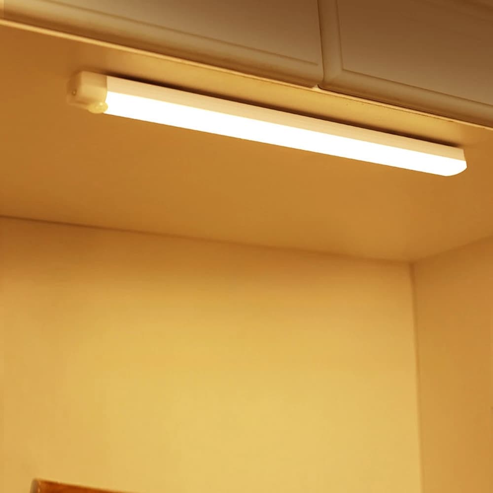 50cm Smart Luminária Inteligente Ultra LED com sensor de movimento sem fio e Recarregável USB para Baixo do Armário