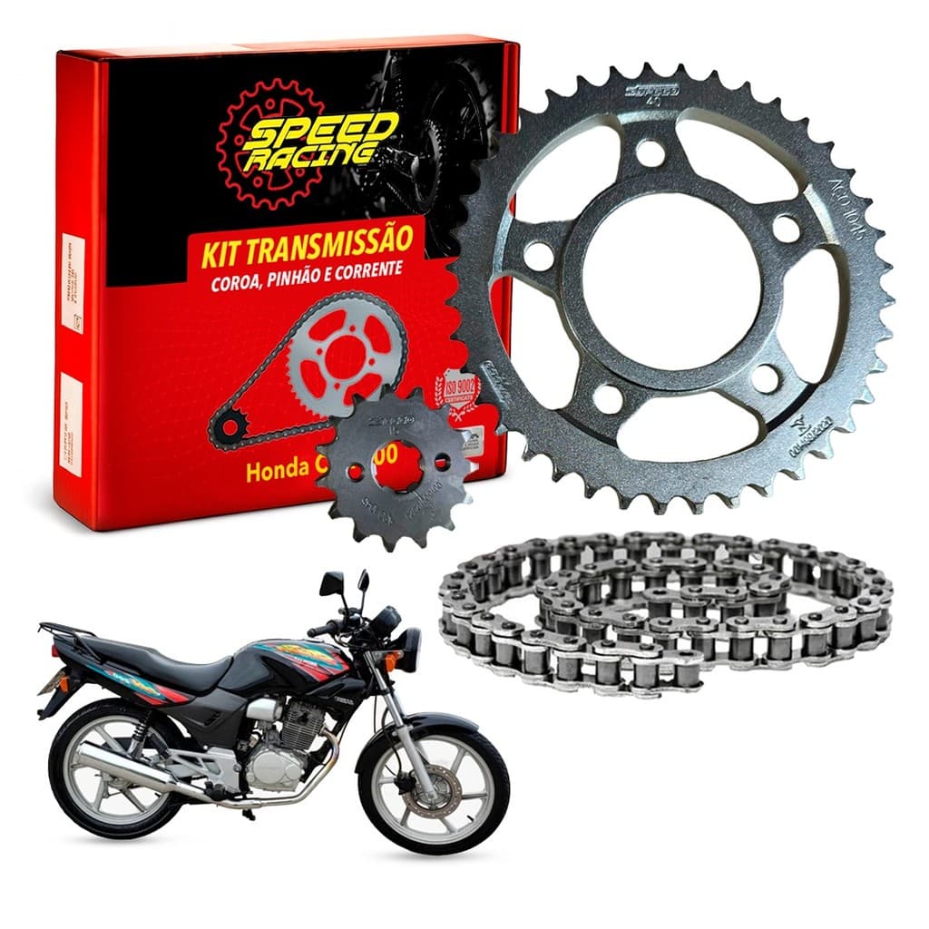 Kit Relação CBX 200  Speed Racing