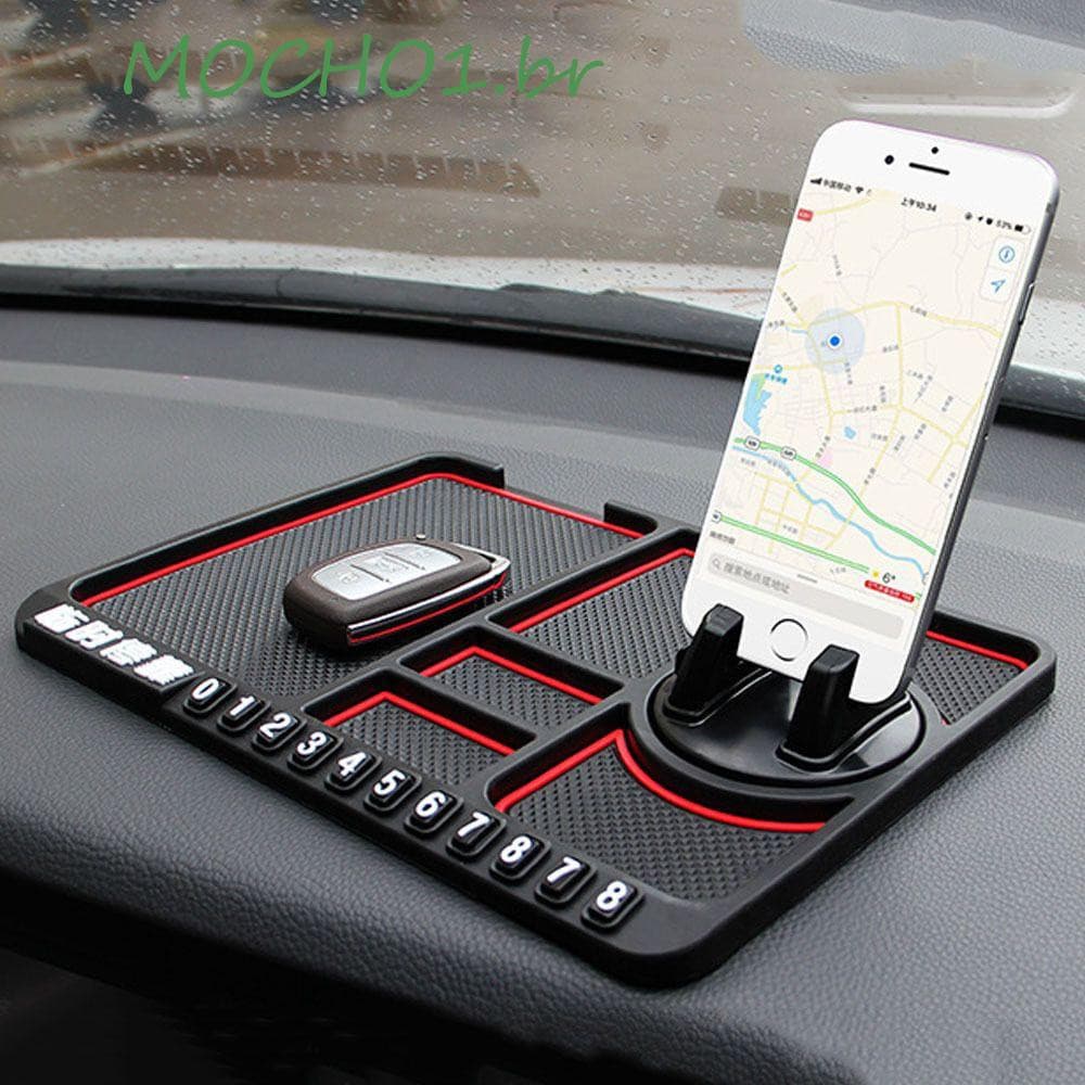 MOCHO1 Almofada Telefônica Antiderrapante Painel 4 Em 1 Carro Suporte De Telefone Para Interior Automóvel Adesivo
