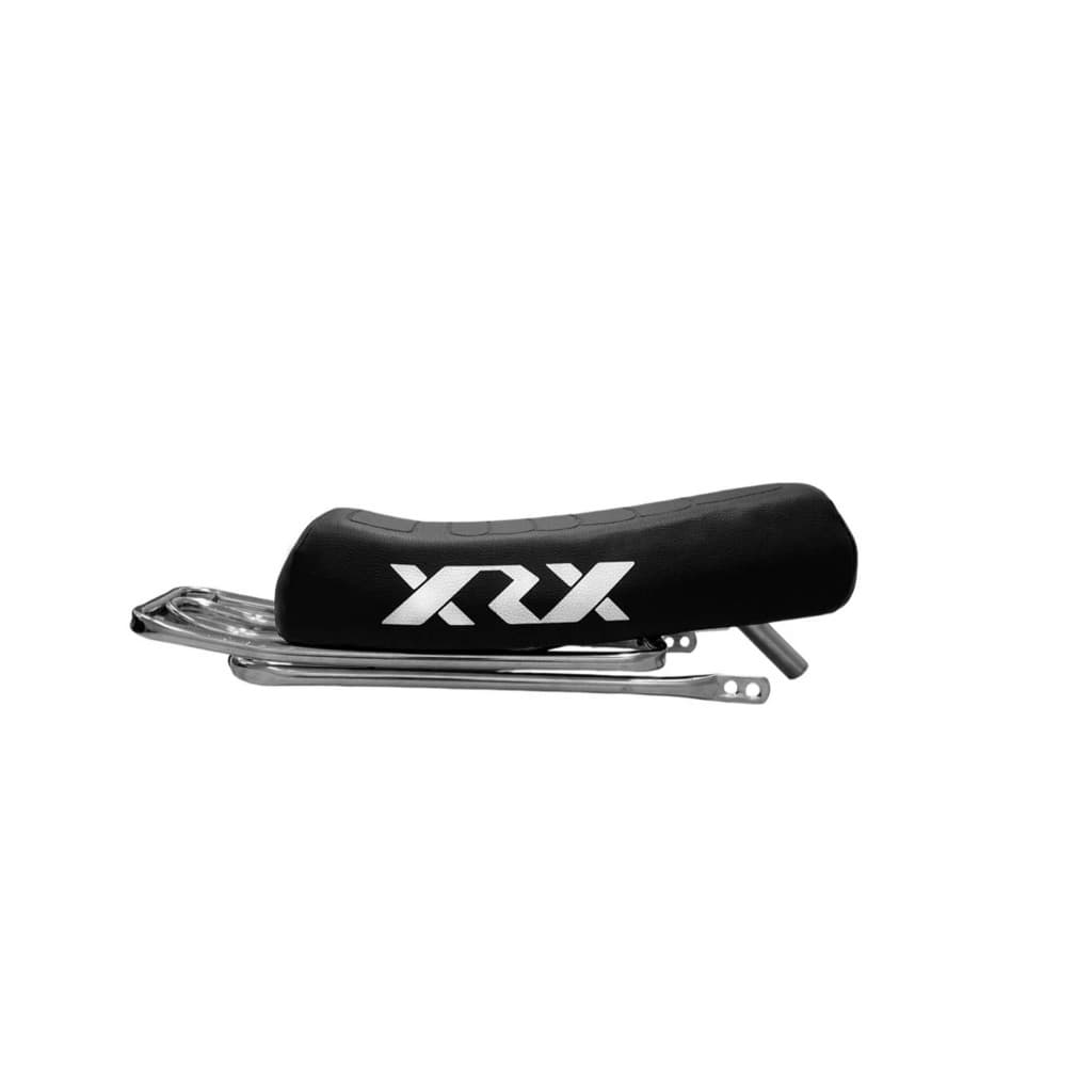 Banco Moby XR Para Bicicleta Bike Com Bagageiro Rabetinha Aro 24 E 26 Cromado