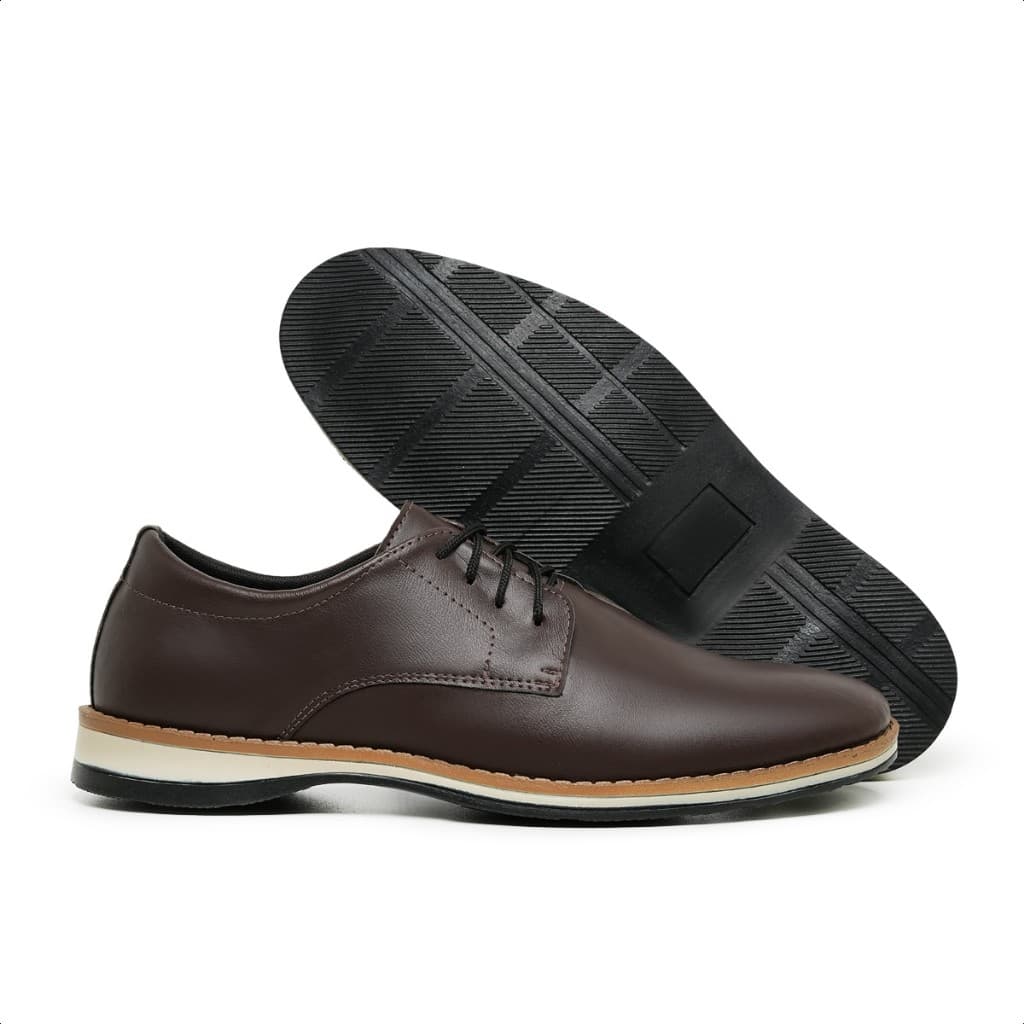 Mocassim Masculino Oxford Sintético Leve Casual Clássico Confortável e Moderno 935