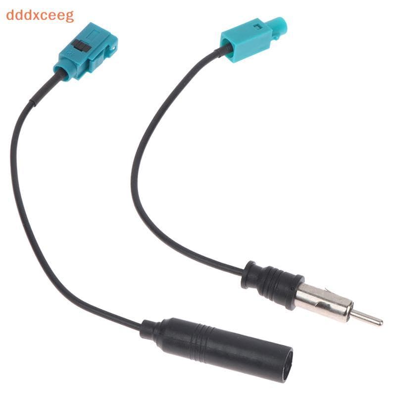 [dddxceeg] Peças De Reposição De Carro Para Bingfu Estéreo FM AM Cabos Adaptadores De Antena De Rádio Fakra Z DIN