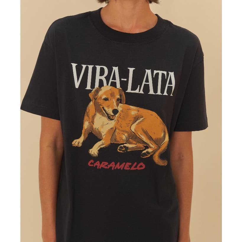 Camiseta Meme Brasil Tropical Tshirt  Estampada Inspiração brasileiro Vira Lata Caramelo "único" Envio Imediato