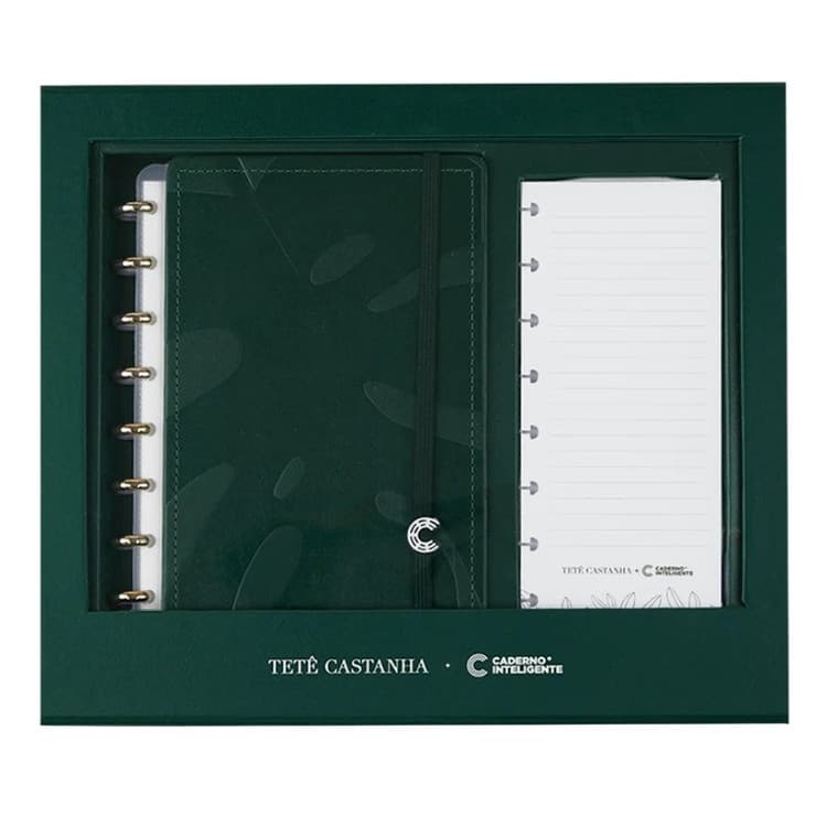 Caderno A5 + Checklist Folhar by Tetê Castanha CADERNO INTELIGENTE