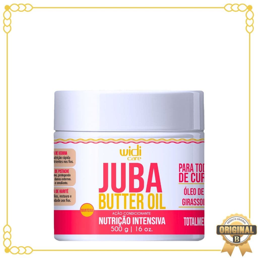 Máscara De Nutrição Juba Butter Oil Widi Care 500 G