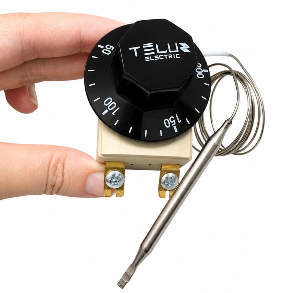 Termostato Fritadeiras Diversas Bivolt  50 a 200 Graus 30A