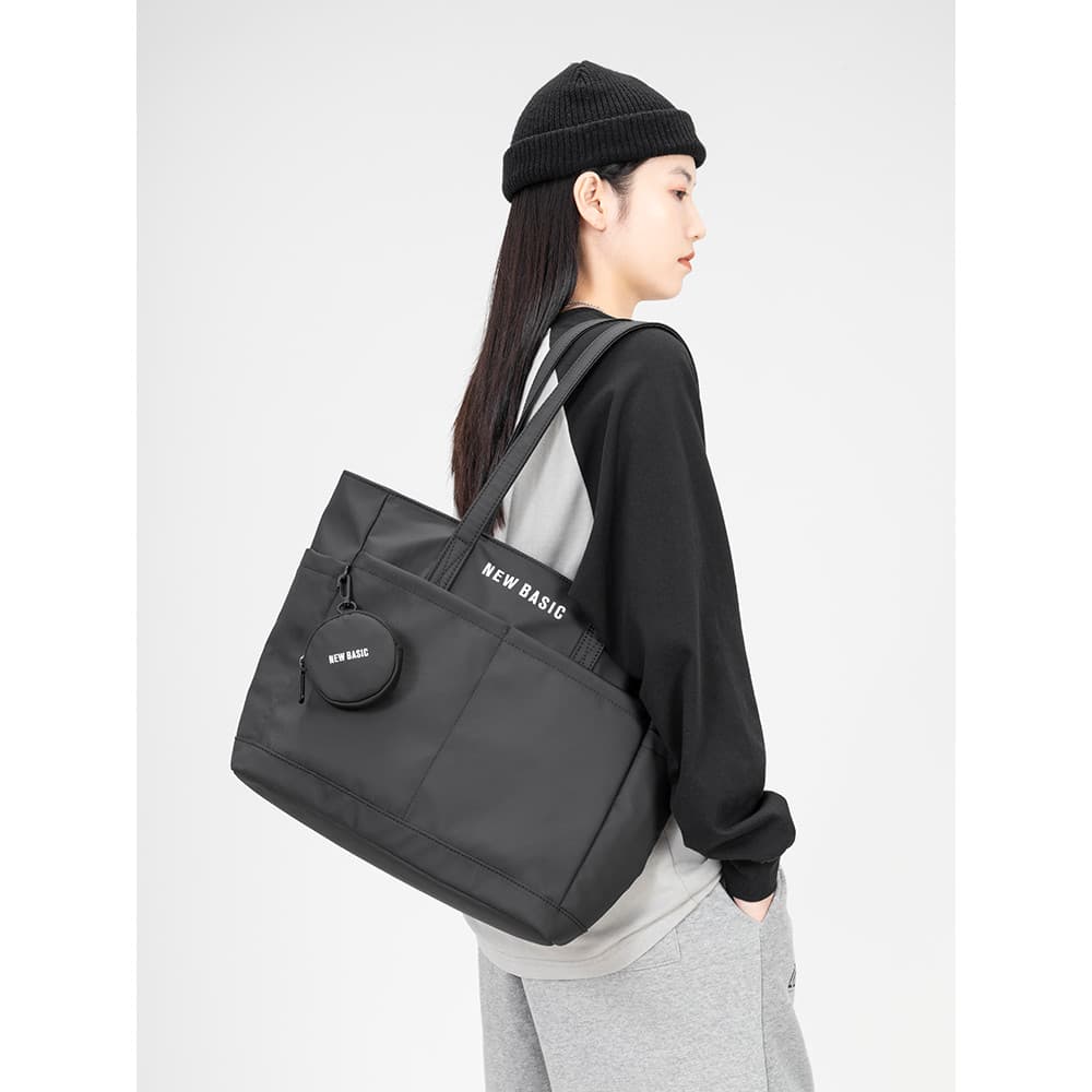 STRADA Bolsa Tote de grande capacidade feminina nicho classe computador Commuter bolsa na moda Casual All-Match bolsa de