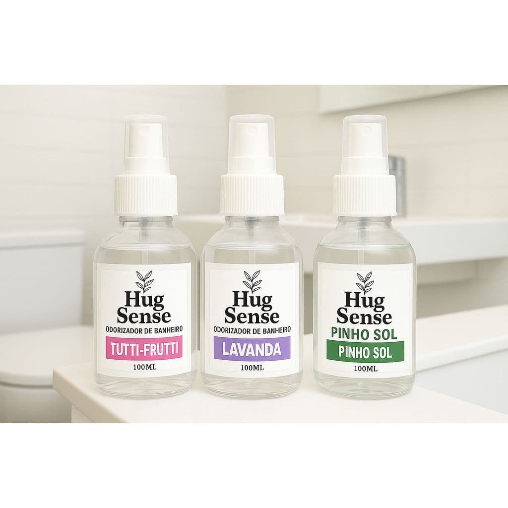 Cheirinho para o seu  Banheiro / Spray Aromatizador para banheiro 100ml –  Perfume de Ambientes