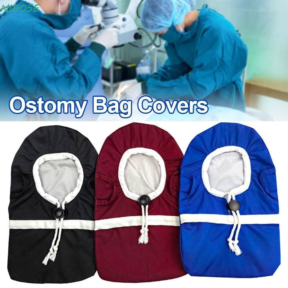 Capas Para Bolsas De Ostomia NIDOSE , Cinto Elástico De Suporte À Prova D'água , Envoltório De Colostomia Fácil De Limpa