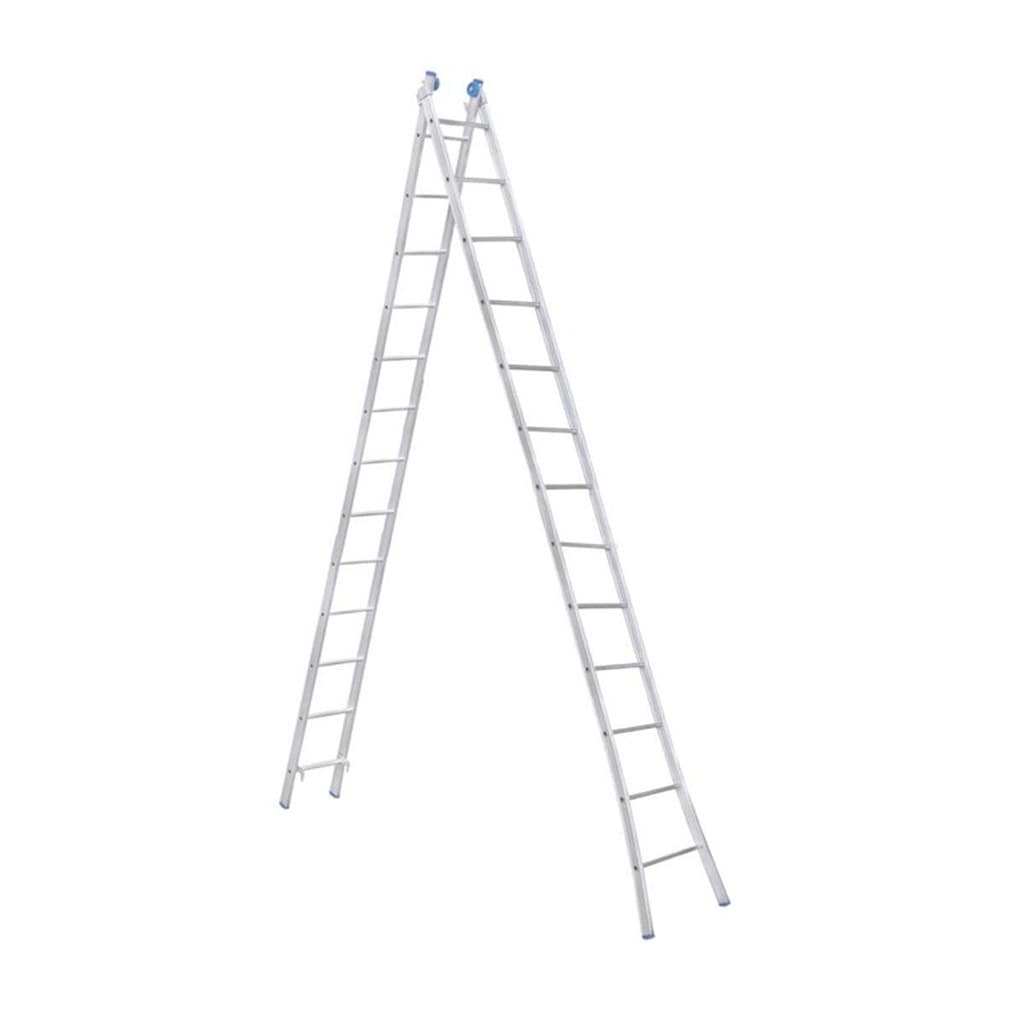 Escada Alumínio Extensiva Articulada 2x13 Degraus EEA13 Alumasa