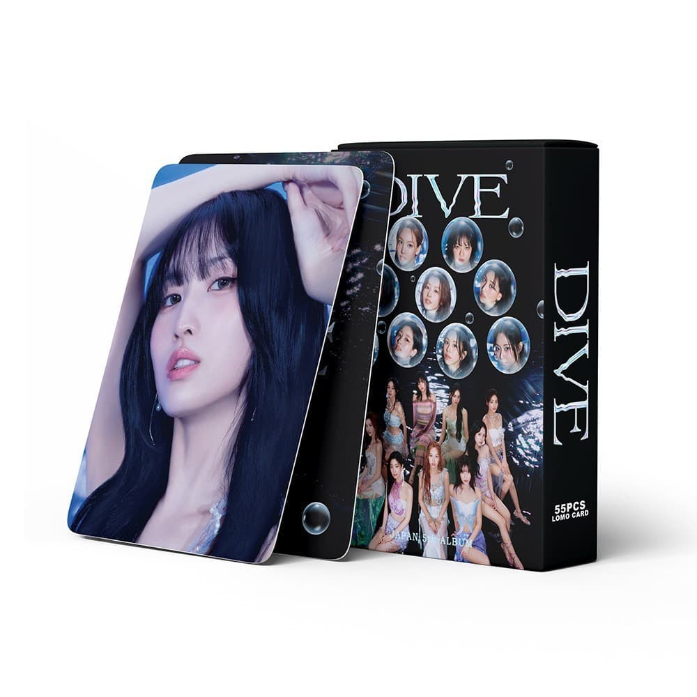 55 Pçs/set TWICE Photocards Mergulho Álbum LOMO Carrinho Postal Para Fãs