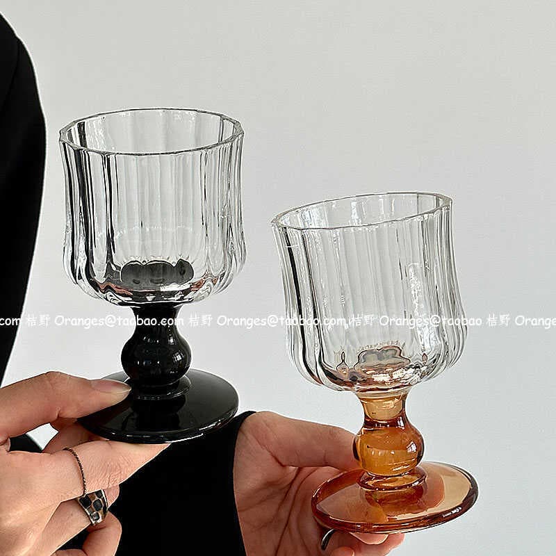 Nicho atmosfera Medieval copo de vinho taça de vidro champanhe copo de vinho High-End copo de água bebida