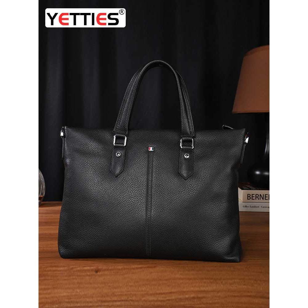 Bolsa japonesa de couro macio, bolsa masculina de couro genuíno Casual, bolsa de couro A4, bolsa de escritório, trabalho