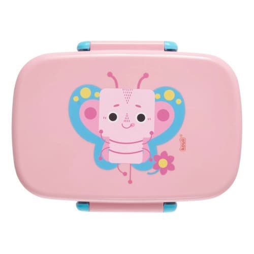 Marmita Bento Box Infantil Kouii Filhotiis Borboleta Pipa