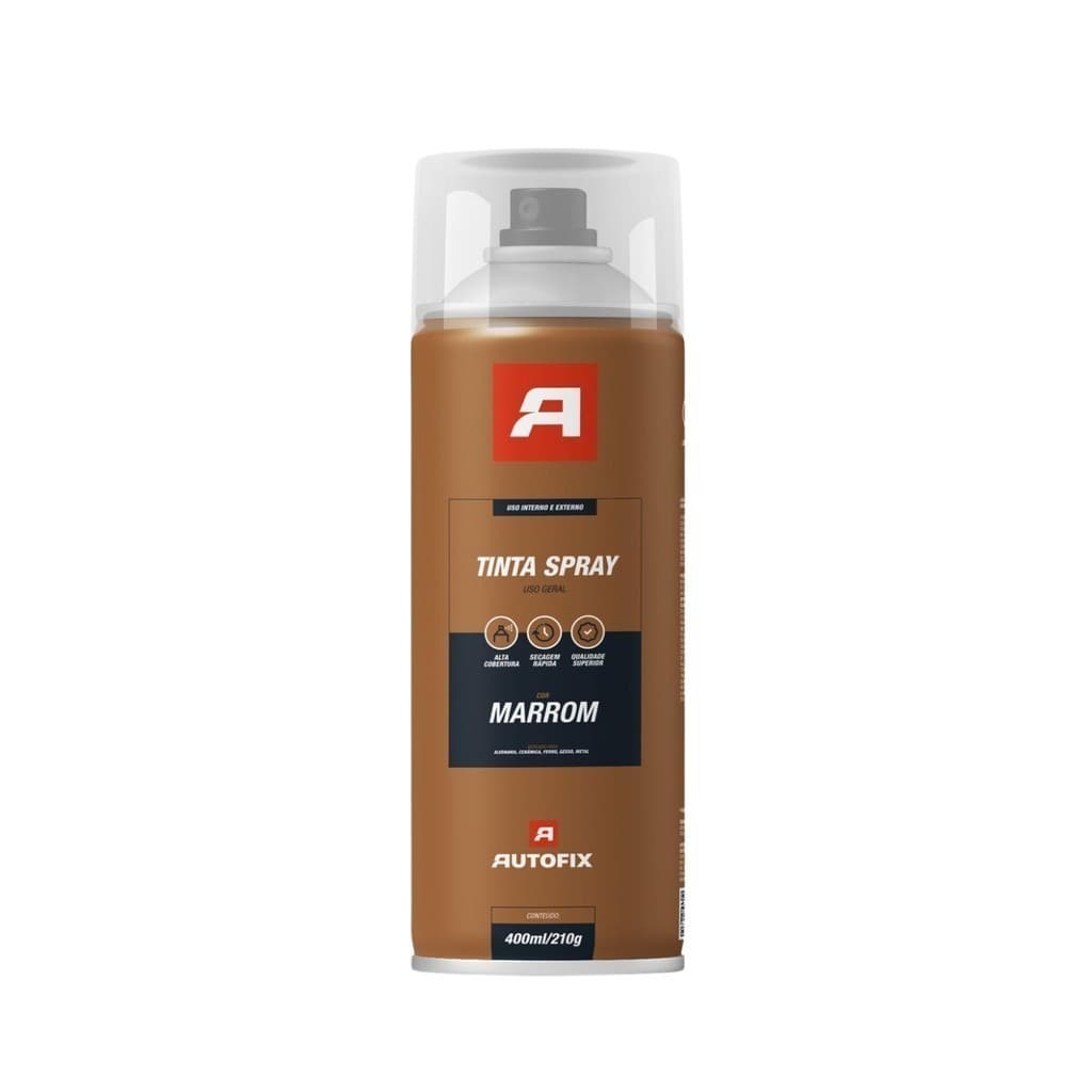 TOP 4 Tinta Spray Marrom Plástico  400ml – Diversidade Total